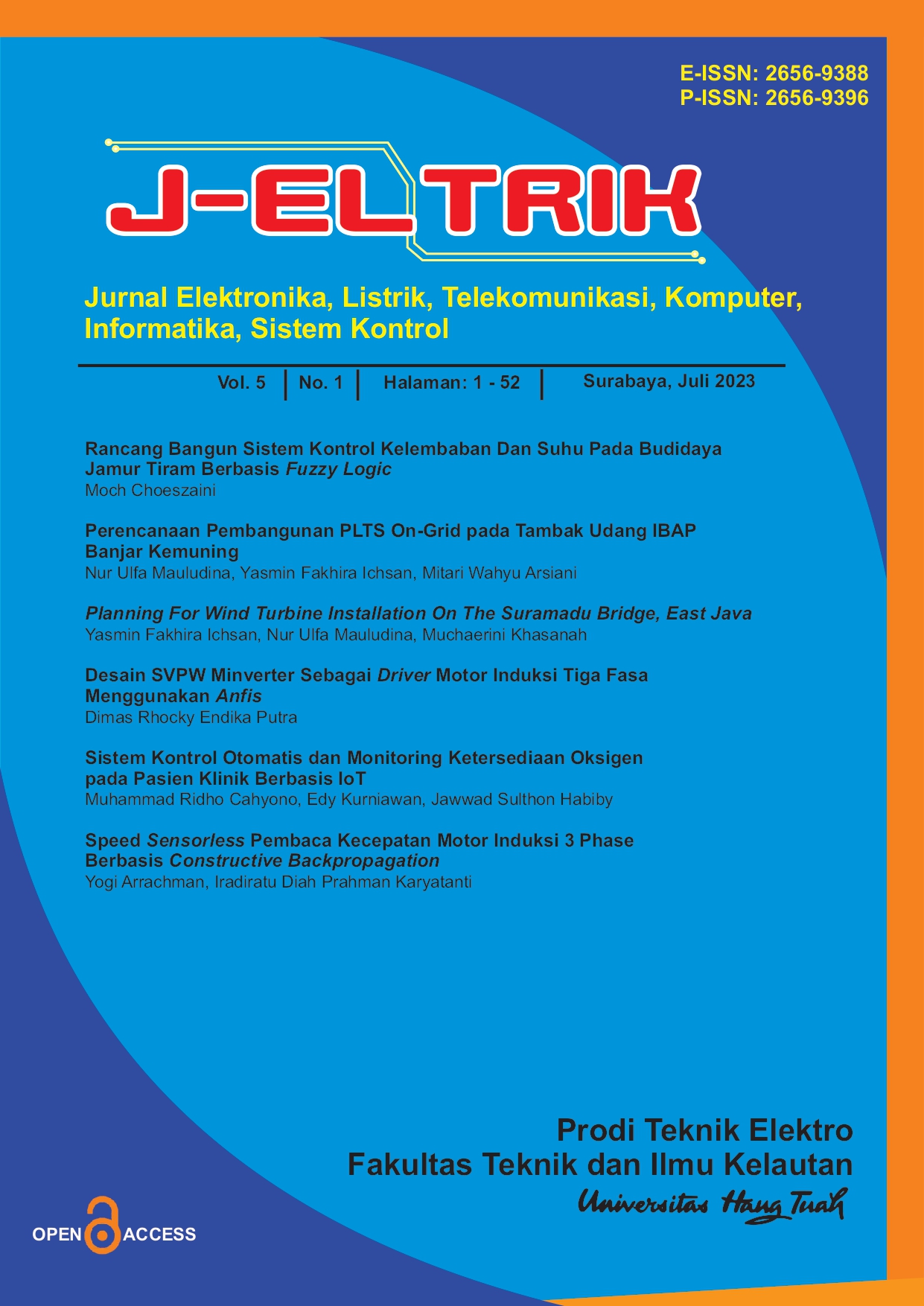 					View Vol. 5 No. 1 (2023): Juli
				