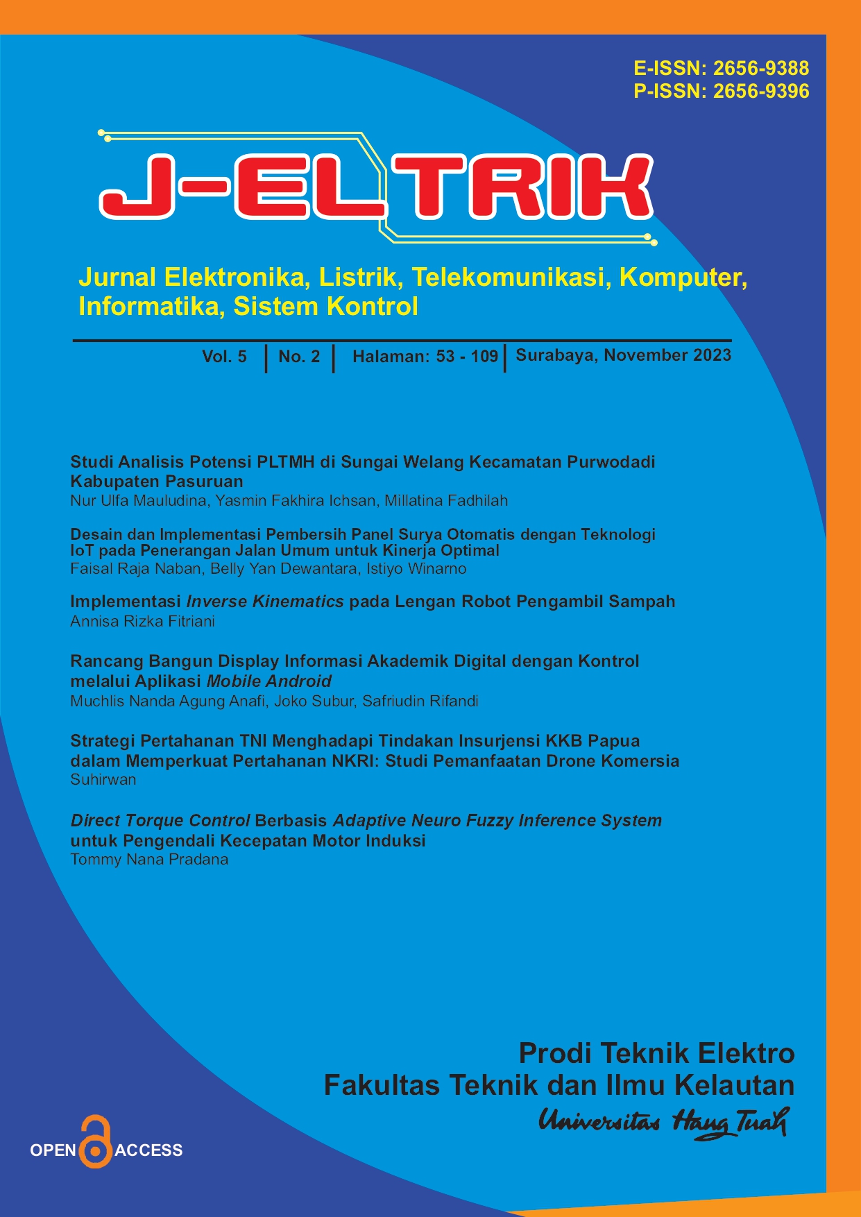 					View Vol. 5 No. 2 (2023): November
				